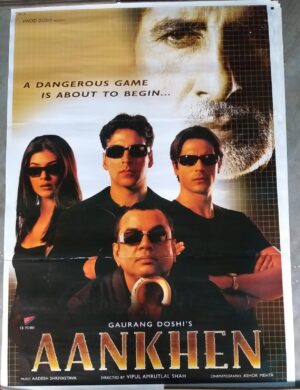 AANKHEN Bollywood movies poster
