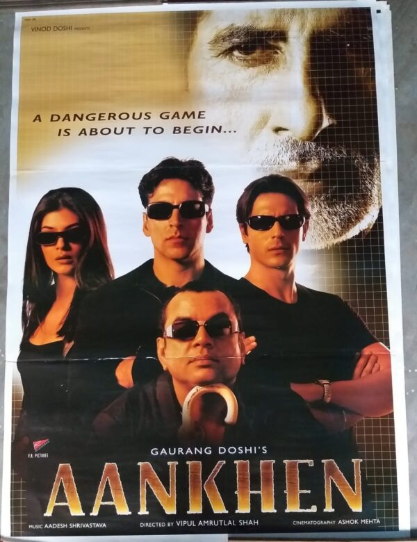 AANKHEN Bollywood movies poster