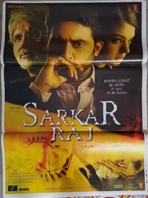 SARKAR RAJ Bollywood movies poster