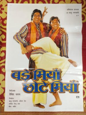 BADE MIYAN CHOTE MIYAN Bollywood posters