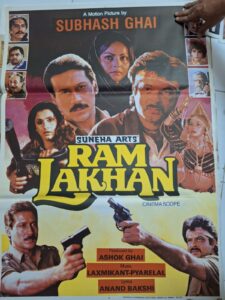 RAM LAKHAN Bollywood movie posters