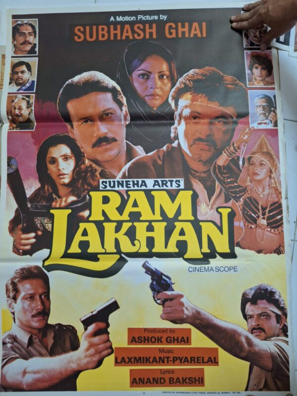 RAM LAKHAN Bollywood movie posters