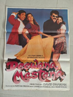 DEEWANA MASTANA Bollywood movies poster
