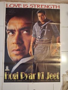 HOGI PYAR KI JEET Bollywood poster