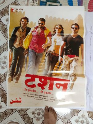 TASHAN Bollywood movies poster