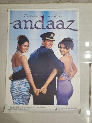 ANDAAZ Bollywood movies poster