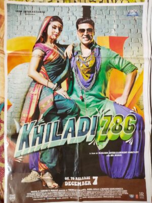 KHILADI 786 Bollywood movies poster