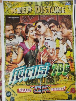 KHILADI 786 Bollywood movies poster