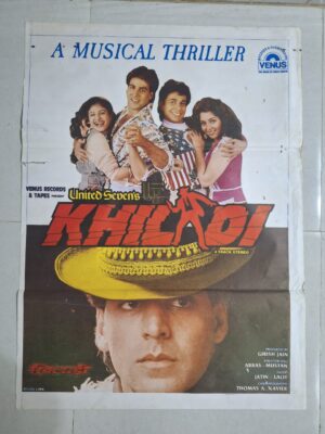 KHILADI Bollywood movies poster