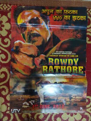 ROWDY RATHORE Bollywood movies poster