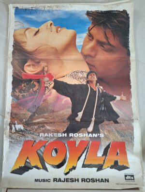 KOYLA Bollywood movies poster