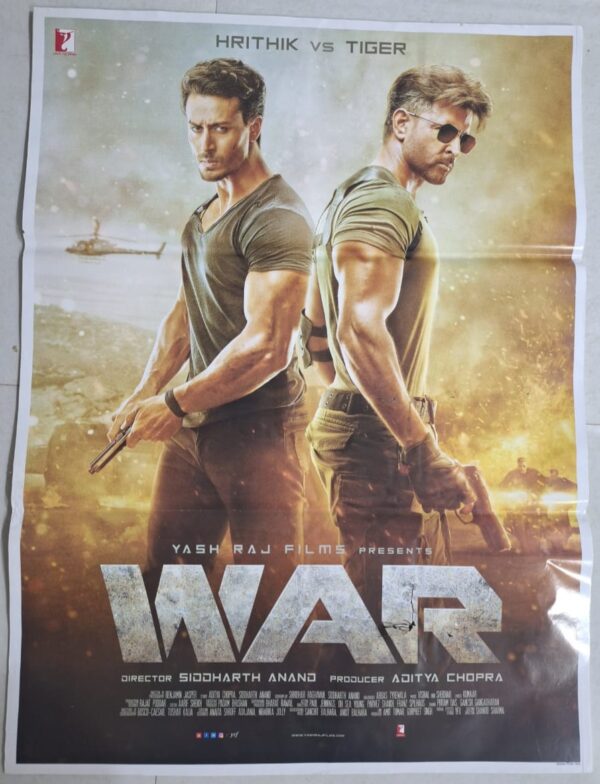 WAR Bollywood movies poster
