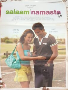 SALAAM NAMASTE Bollywood movies poster
