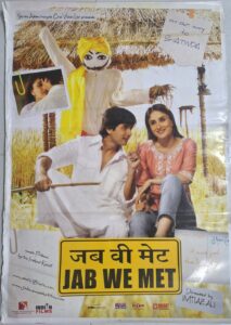 JAB WE MET Bollywood movies poster
