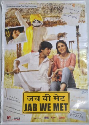 JAB WE MET Bollywood movies poster