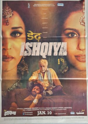 DEDH ISHQIYA Bollywood movies poster