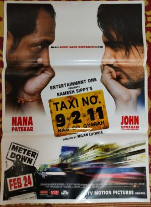 TAXI NO. 9.2.11 Bollywood movies poster
