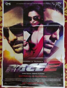 RACE 2 Bollywood movies poster
