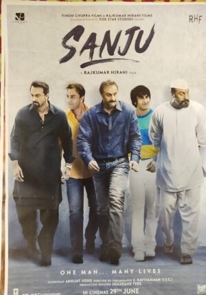 SANJU Bollywood movie poster