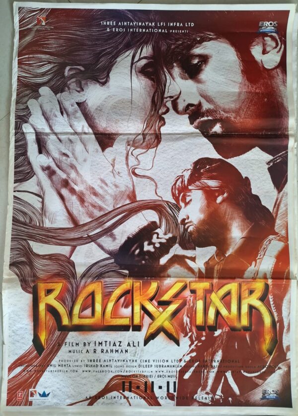 ROCKSTAR Bollywood movies posters