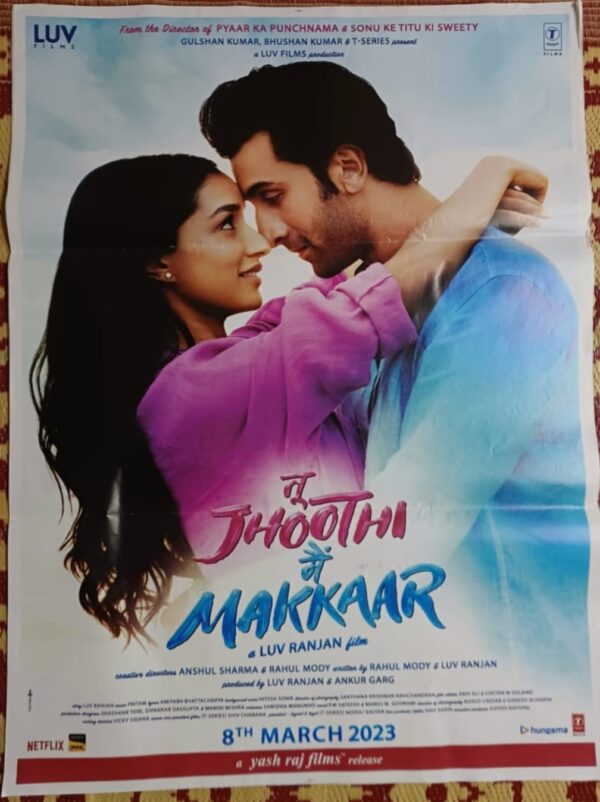 TU JHOOTHI MAIN MAKKAAR Bollywood poster