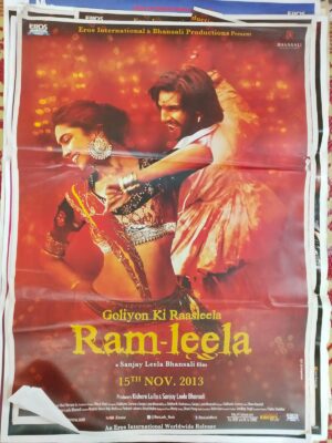 RAM-LEELA Bollywood movies poster