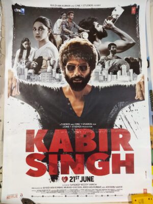 KABIR SINGH Bollywood movies poster