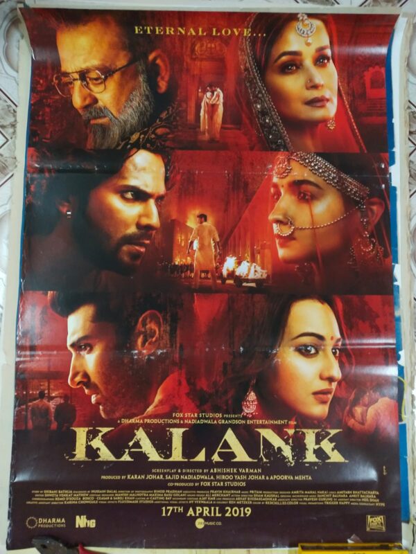 KALANK Bollywood movies poster