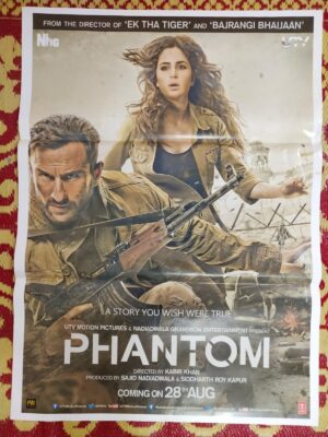 PHANTOM Bollywood movies poster