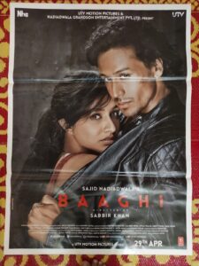 BAAGHI Bollywood movies poster
