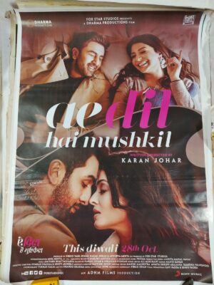 AE DIL HAI MUSHKIL Bollywood movies poster