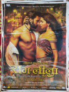 RAM-LEELA Bollywood movies poster
