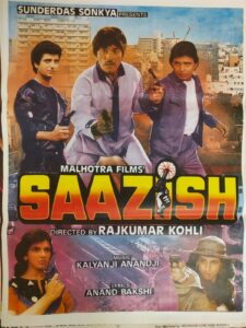 SAAZISH Bollywood movies poster