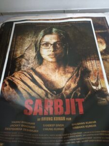 SARBJIT Bollywood movies poster