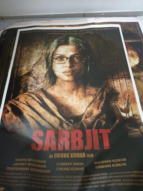 SARBJIT Bollywood movies poster