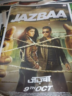 JAZBAA Bollywood movies poster