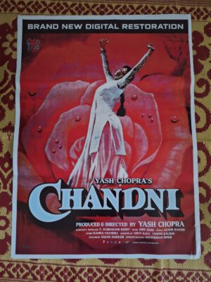CHANDNI Bollywood movies poster