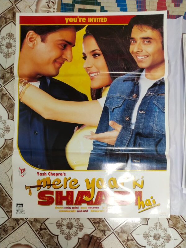 MERE YAAR KI SHAADI HAI Bollywood movies poster