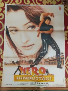 HERO HINDUSTANI Bollywood movies poster