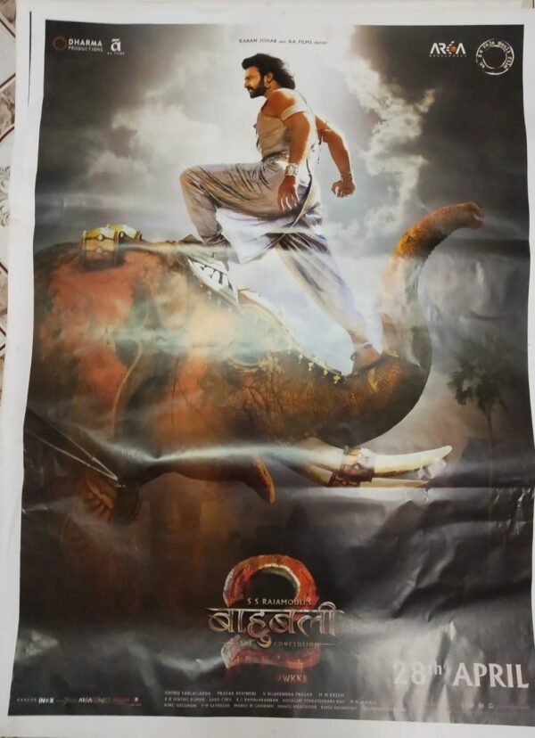 BAHUBALI 2 Bollywood movies poster