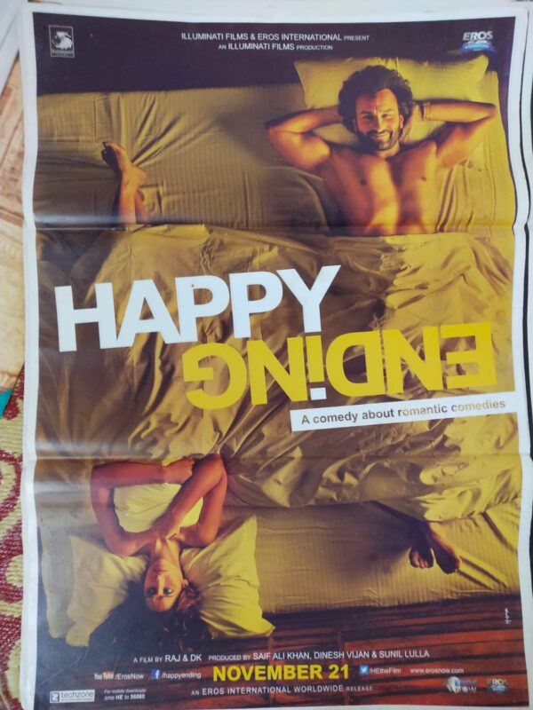 HAPPY ENDING Bollywood movies poster