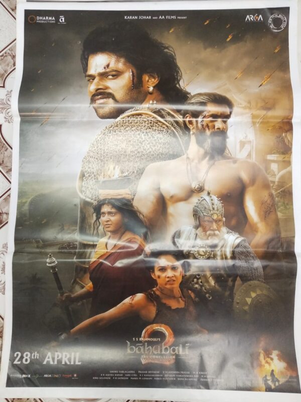 BAHUBALI 2 Bollywood movies poster