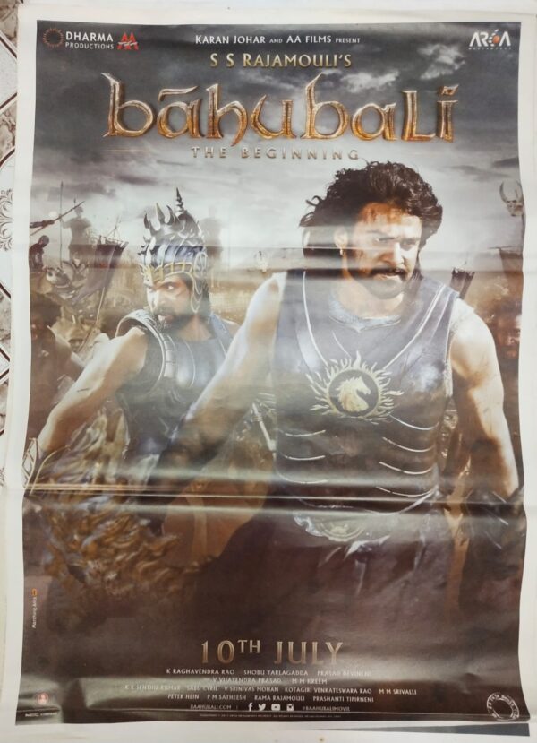 BAHUBALI Bollywood movies poster