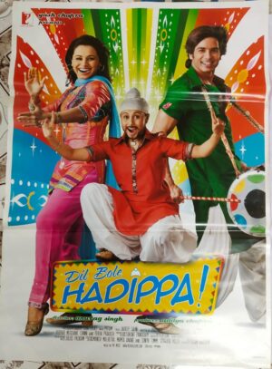 DIL BOLE HADIPPA Bollywood movies poster