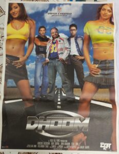 DHOOM Bollywood movies poster