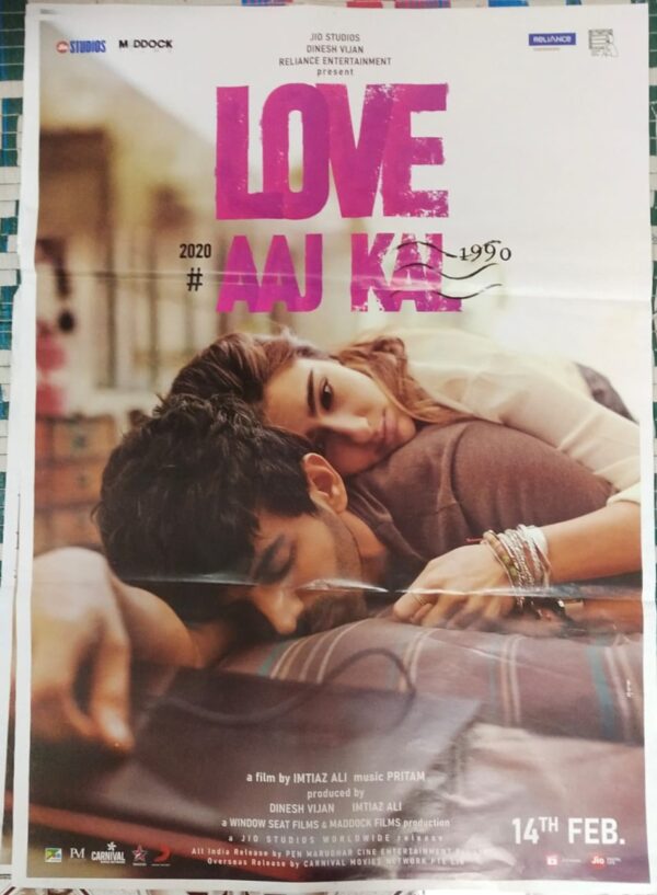 LOVE AAJ KAL Bollywood movies poster