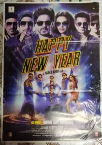 HAPPY NEW YEAR Bollywood movies poster