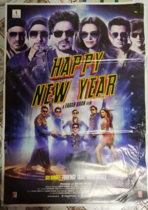 HAPPY NEW YEAR Bollywood movies poster