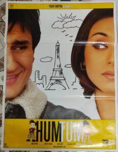 HUM TUM Bollywood movies poster