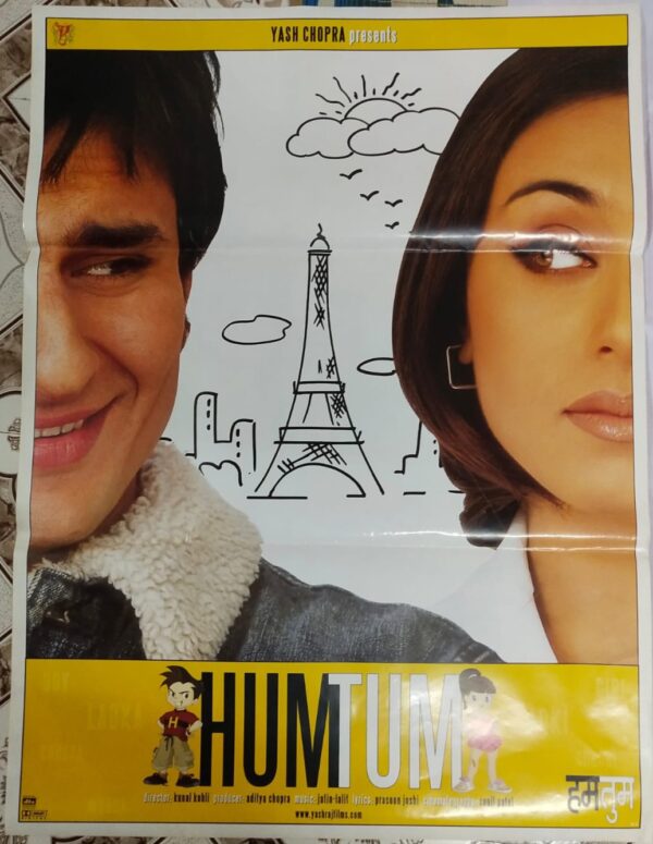 HUM TUM Bollywood movies poster